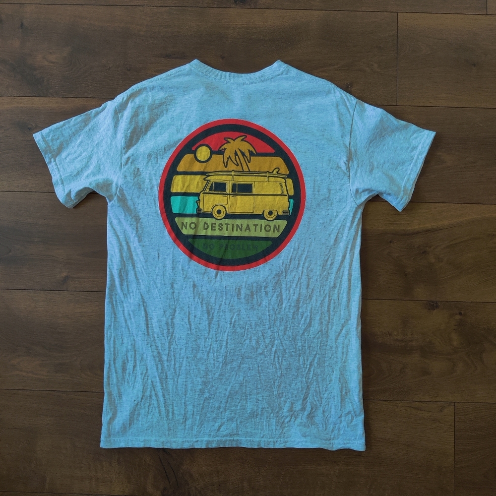 Dravus No Destination, No Problem Graphic Tee